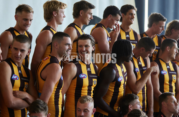 AFL 2025 Media - Hawthorn Team Photo Day - A-56465186