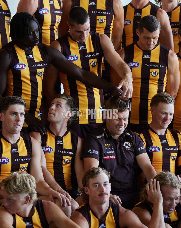 AFL 2025 Media - Hawthorn Team Photo Day - A-56594346
