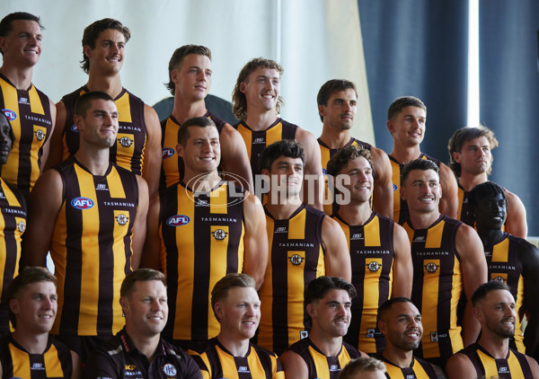 AFL 2025 Media - Hawthorn Team Photo Day - A-56594350