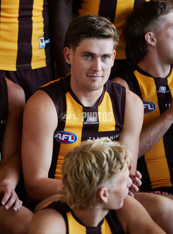 AFL 2025 Media - Hawthorn Team Photo Day - A-56594351