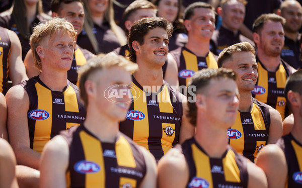 AFL 2025 Media - Hawthorn Team Photo Day - A-56594352