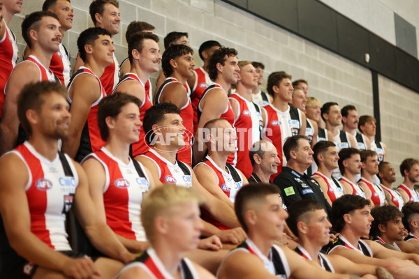 AFL 2025 Media - St Kilda Team Photo Day - A-56599227