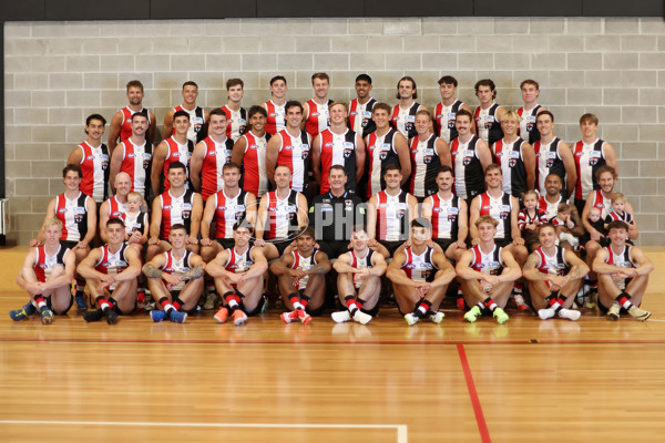 AFL 2025 Media - St Kilda Team Photo Day - A-56599233