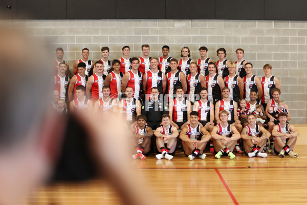AFL 2025 Media - St Kilda Team Photo Day - A-56599617