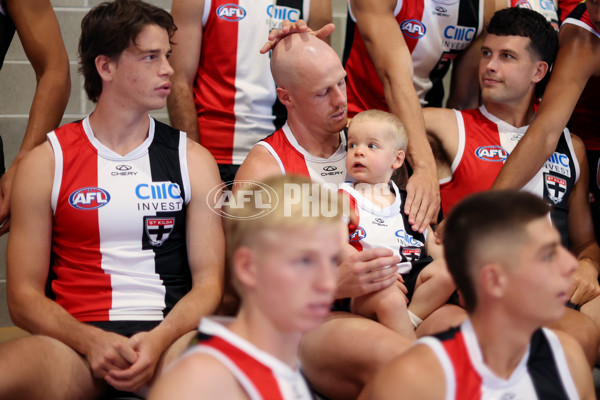 AFL 2025 Media - St Kilda Team Photo Day - A-56599620