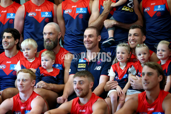 AFL 2025 Media - Melbourne Team Photo Day - A-56601684