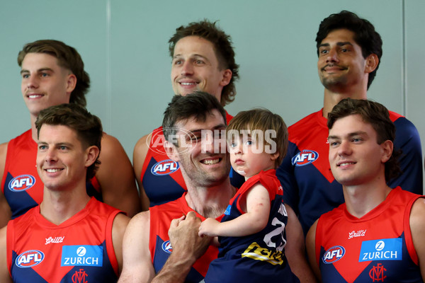 AFL 2025 Media - Melbourne Team Photo Day - A-56601686