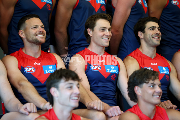 AFL 2025 Media - Melbourne Team Photo Day - A-56601694