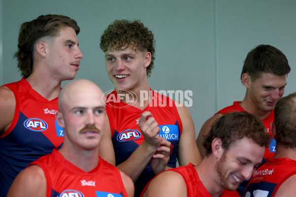 AFL 2025 Media - Melbourne Team Photo Day - A-56601695