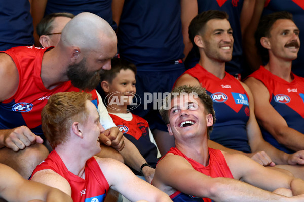AFL 2025 Media - Melbourne Team Photo Day - A-56601696
