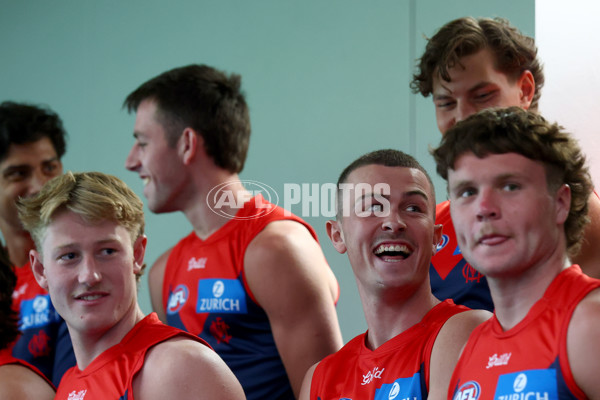 AFL 2025 Media - Melbourne Team Photo Day - A-56601712