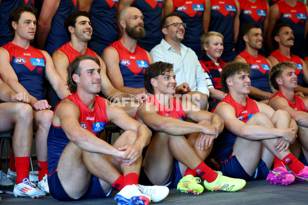 AFL 2025 Media - Melbourne Team Photo Day - A-56602358