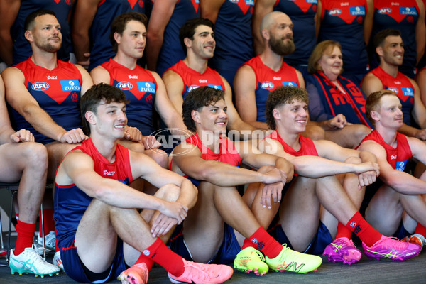 AFL 2025 Media - Melbourne Team Photo Day - A-56602362