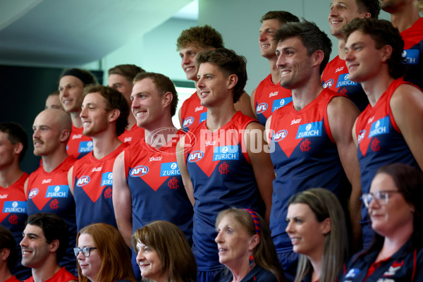AFL 2025 Media - Melbourne Team Photo Day - A-56602369