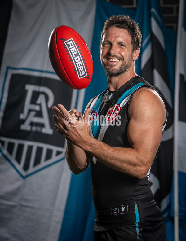 AFL 2025 Portraits - Port Adelaide - A-56602413