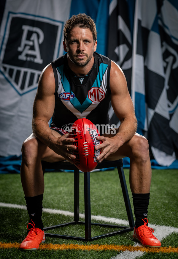 AFL 2025 Portraits - Port Adelaide - A-56602416
