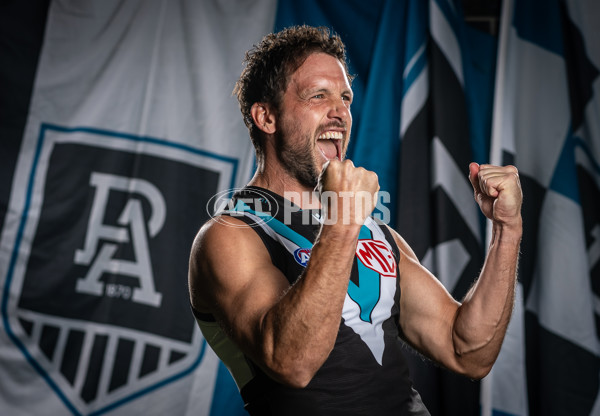 AFL 2025 Portraits - Port Adelaide - A-56604097