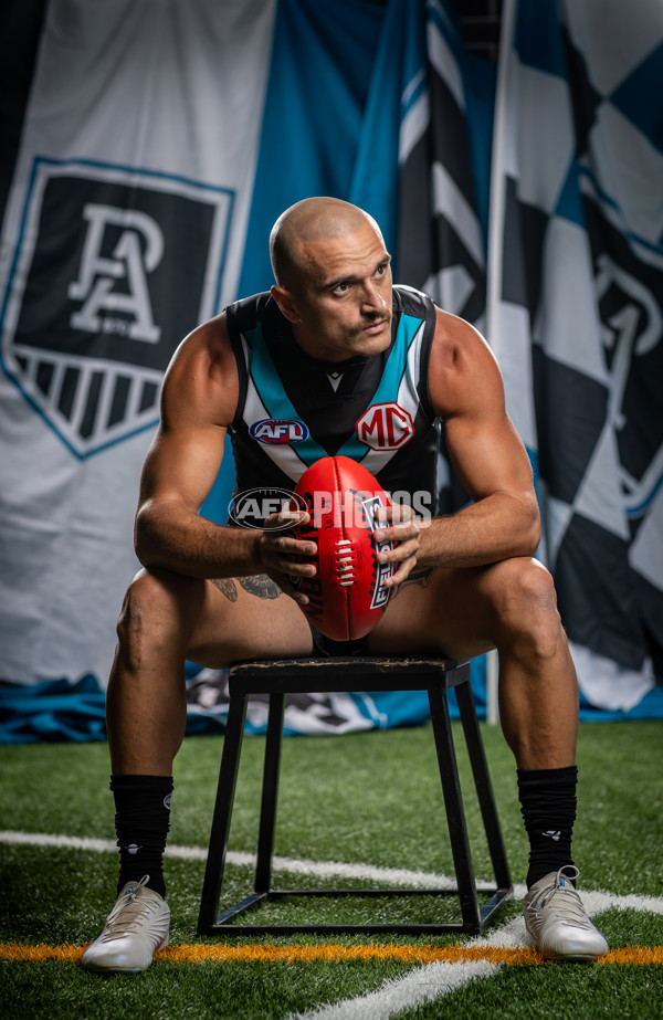 AFL 2025 Portraits - Port Adelaide - A-56604114
