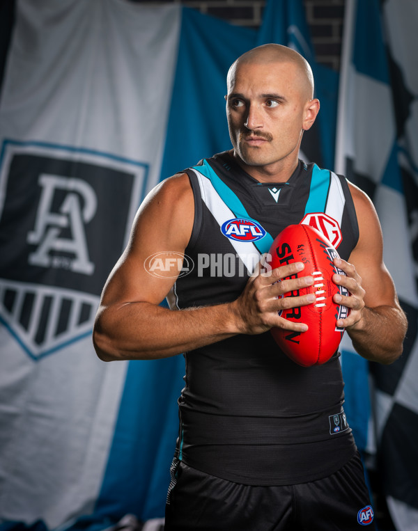 AFL 2025 Portraits - Port Adelaide - A-56604121