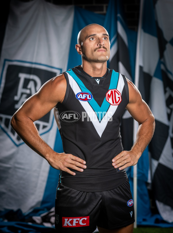 AFL 2025 Portraits - Port Adelaide - A-56604127