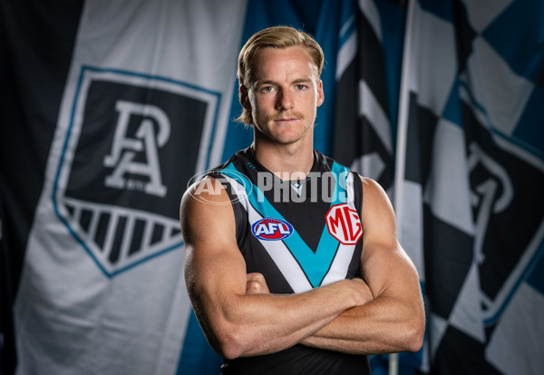 AFL 2025 Portraits - Port Adelaide - A-56604133