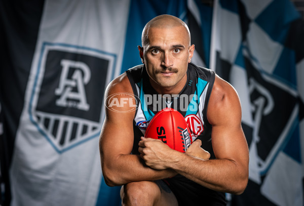 AFL 2025 Portraits - Port Adelaide - A-56605562