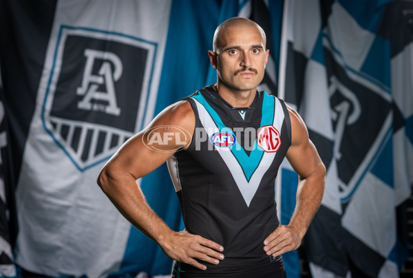 AFL 2025 Portraits - Port Adelaide - A-56605565