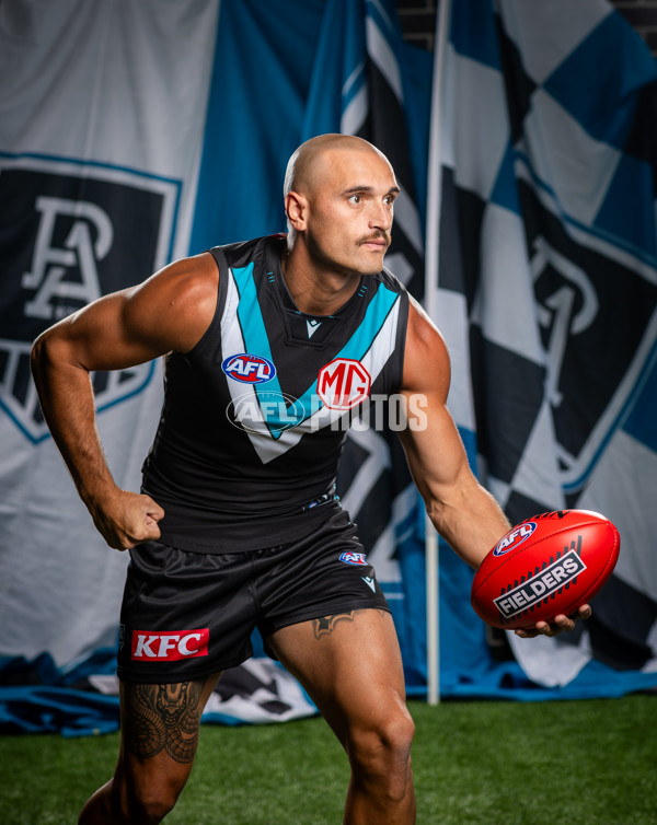 AFL 2025 Portraits - Port Adelaide - A-56605568