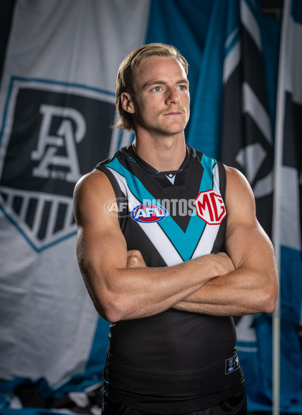 AFL 2025 Portraits - Port Adelaide - A-56605576