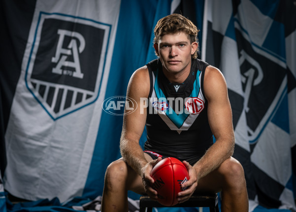 AFL 2025 Portraits - Port Adelaide - A-56605615
