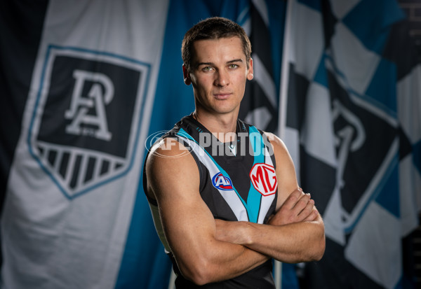 AFL 2025 Portraits - Port Adelaide - A-56605640