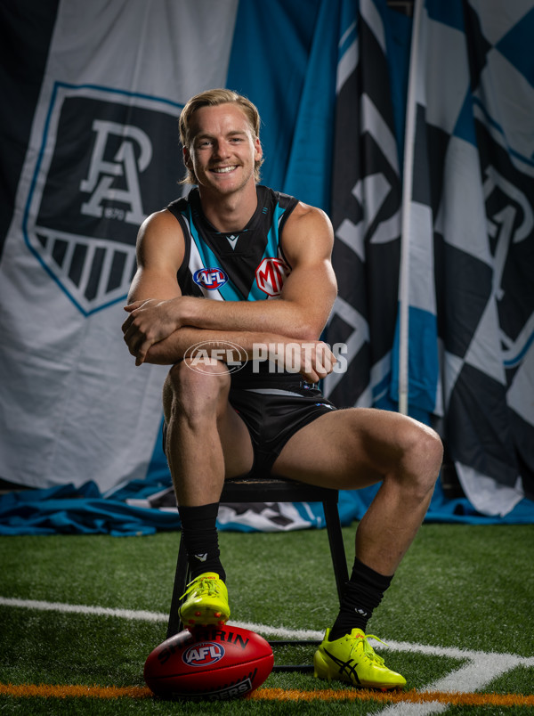 AFL 2025 Portraits - Port Adelaide - A-56606272