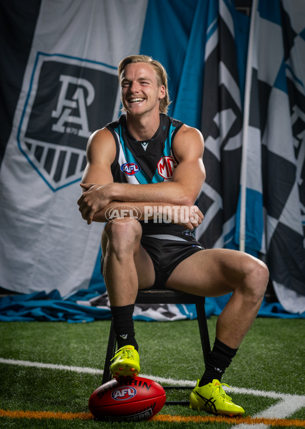 AFL 2025 Portraits - Port Adelaide - A-56606273