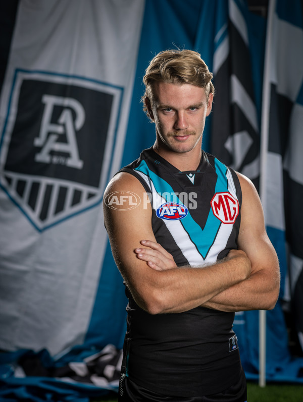 AFL 2025 Portraits - Port Adelaide - A-56606291