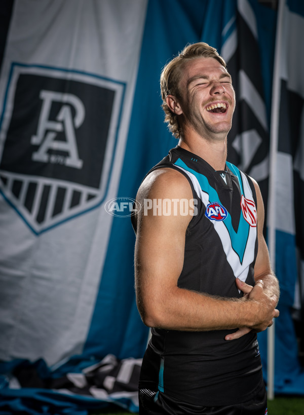 AFL 2025 Portraits - Port Adelaide - A-56606294