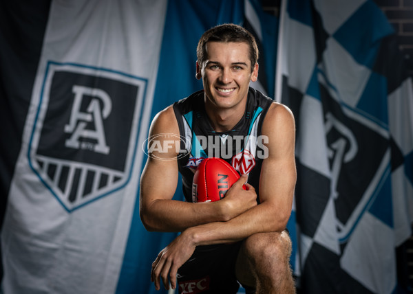 AFL 2025 Portraits - Port Adelaide - A-56608385