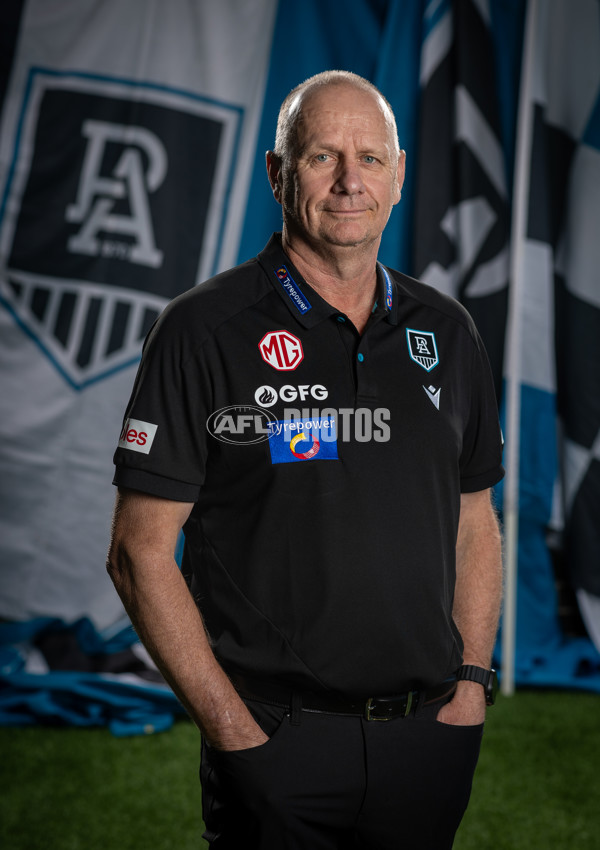 AFL 2025 Portraits - Port Adelaide - A-56608391