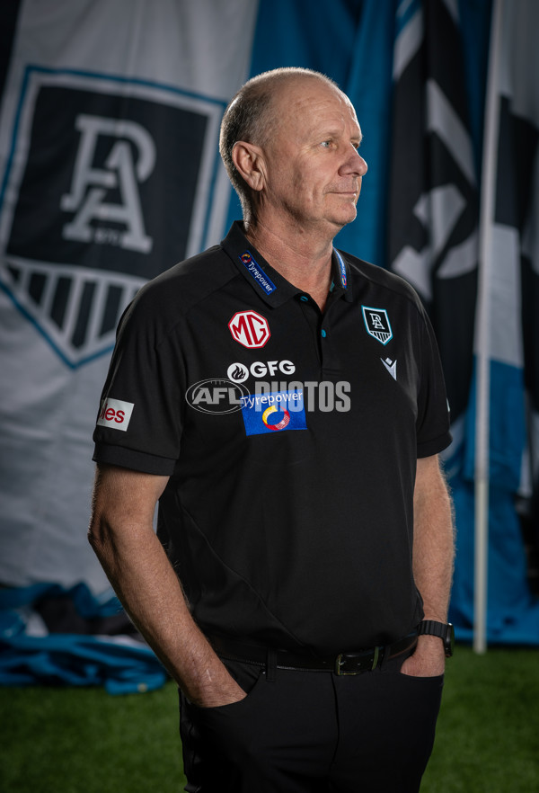 AFL 2025 Portraits - Port Adelaide - A-56608392