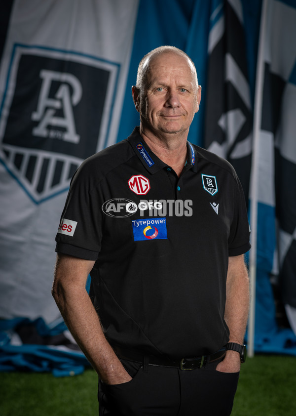 AFL 2025 Portraits - Port Adelaide - A-56608393