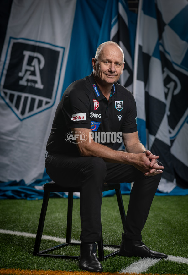 AFL 2025 Portraits - Port Adelaide - A-56608395
