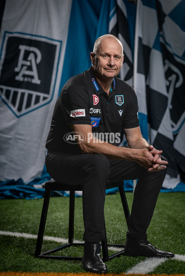 AFL 2025 Portraits - Port Adelaide - A-56608396