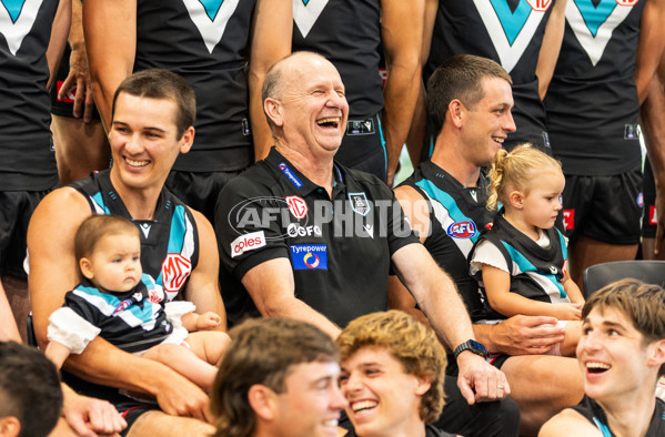 AFL 2025 Media - Port Adelaide Team Photo Day - A-56608398