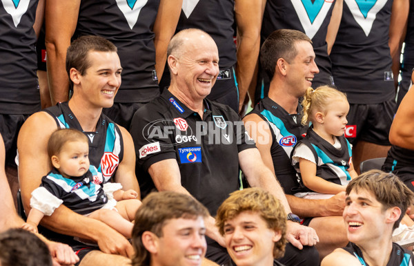 AFL 2025 Media - Port Adelaide Team Photo Day - A-56608400