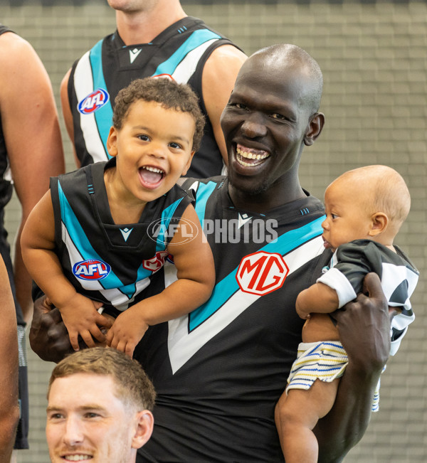 AFL 2025 Media - Port Adelaide Team Photo Day - A-56608404
