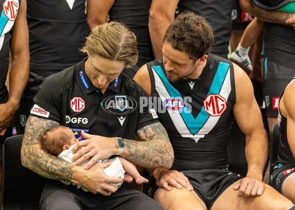 AFL 2025 Media - Port Adelaide Team Photo Day - A-56608408