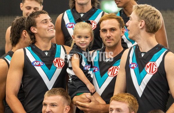 AFL 2025 Media - Port Adelaide Team Photo Day - A-56608410