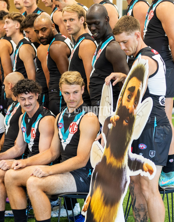 AFL 2025 Media - Port Adelaide Team Photo Day - A-56608413