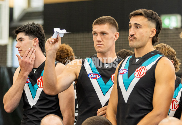 AFL 2025 Media - Port Adelaide Team Photo Day - A-56608695