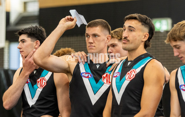AFL 2025 Media - Port Adelaide Team Photo Day - A-56608696