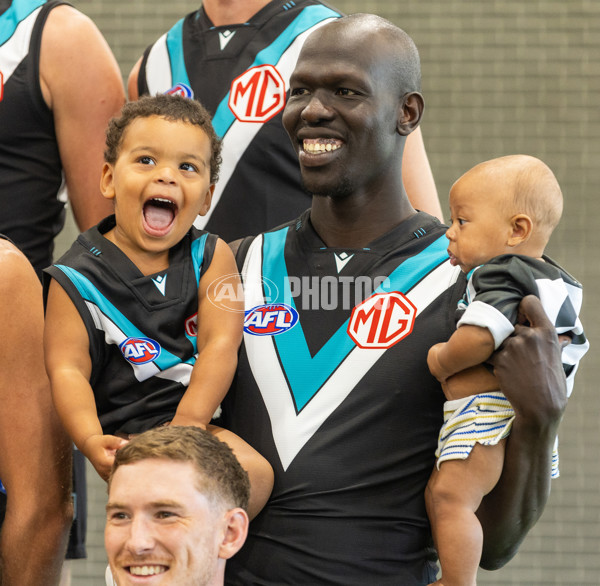 AFL 2025 Media - Port Adelaide Team Photo Day - A-56608699